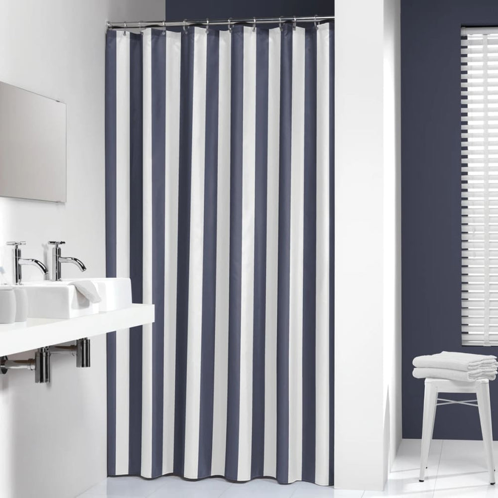 Sealskin douchegordijn linje 180 cm blauw 233011324