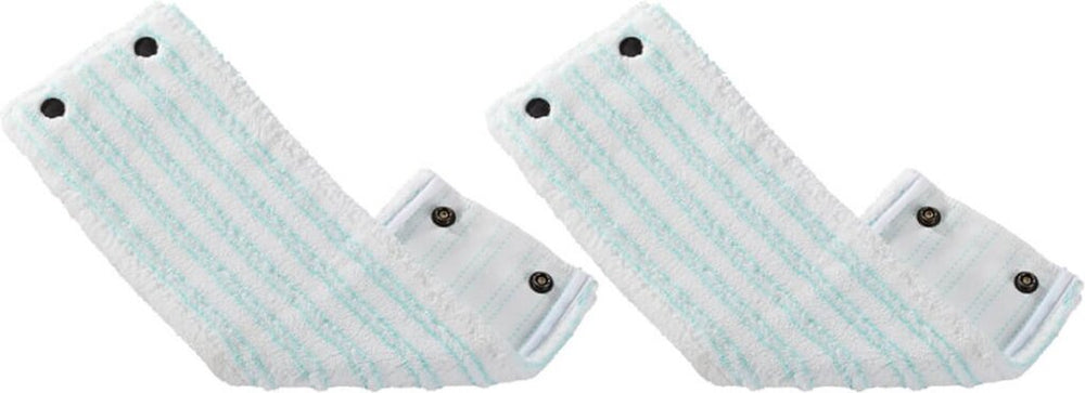 Leifheit clean twist xl combi clean xl vloerwisser vervangingsdoek met drukknoppen micro duo 42 cm set van 2