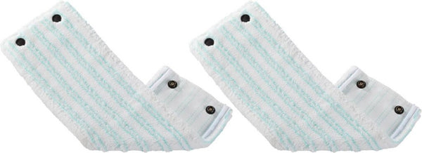 Leifheit clean twist xl combi clean xl vloerwisser vervangingsdoek met drukknoppen micro duo 42 cm set van 2
