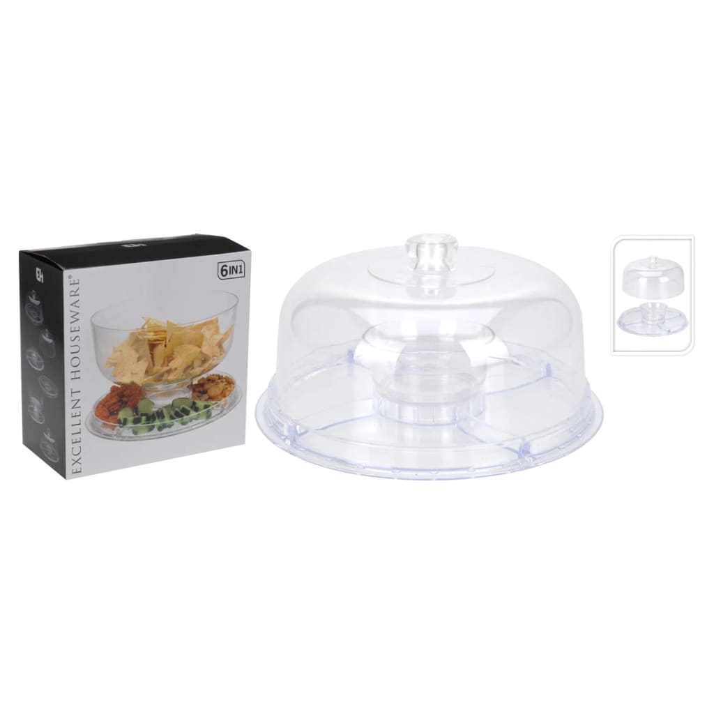 Excellent houseware serverschaal (6-in-1)