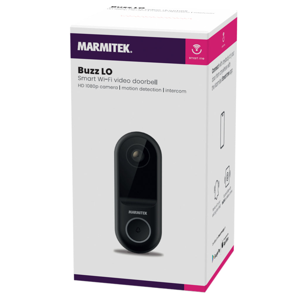 Marmitek slimme wifi videodeurbel 1080p
