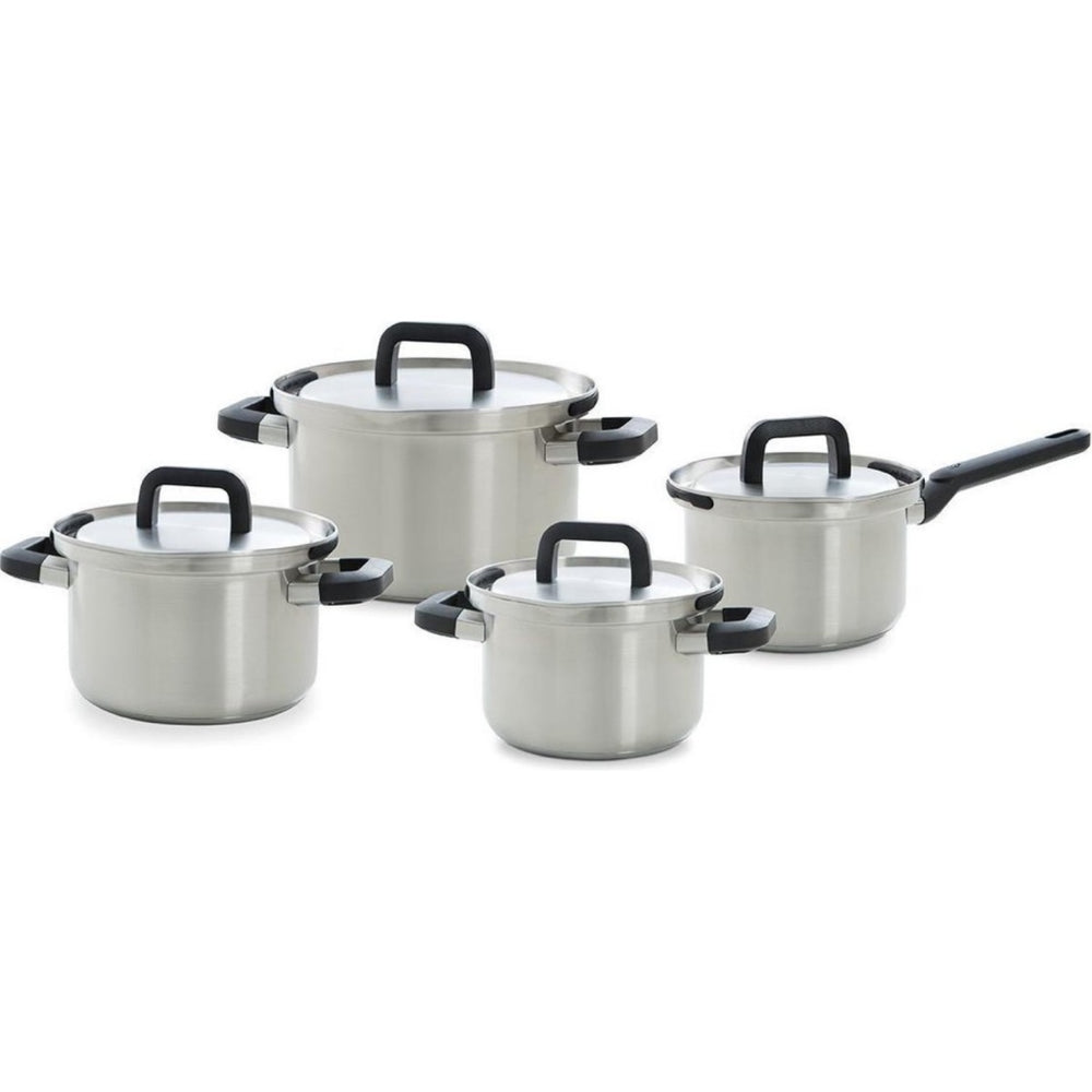 Bk flow cool pannenset 4-delig rvs
