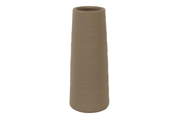 Countryfield vaas ro nohr m beige 11,5x11,5xh28cm