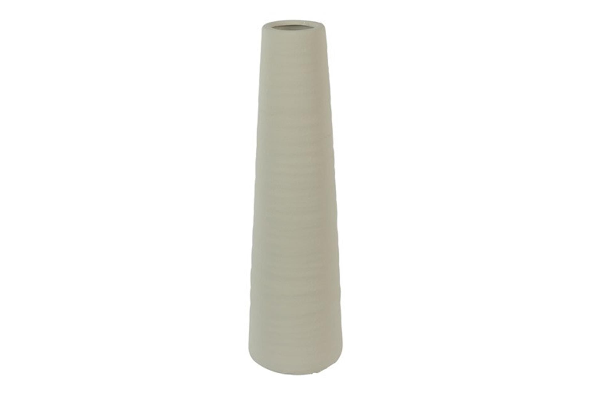 Countryfield vaas ro nohr xl crème 12,5x12,5xh49cm