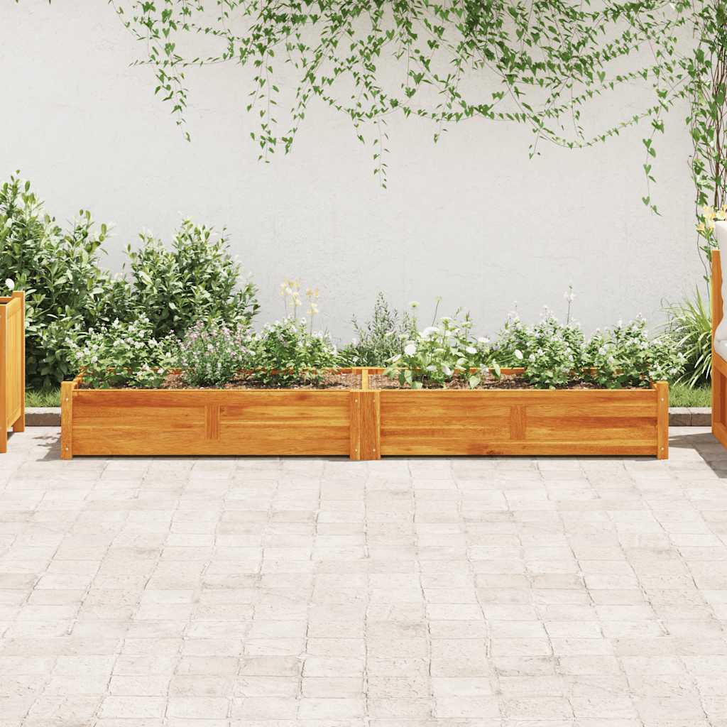 Vidaxl plantenbak 200x50x25 cm acaciahout