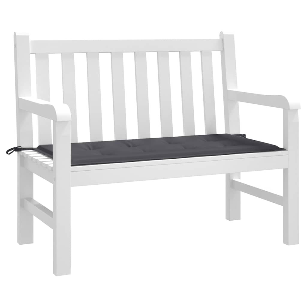 Vidaxl tuinbankkussen 100x50x4 cm oxford stof antracietkleurig