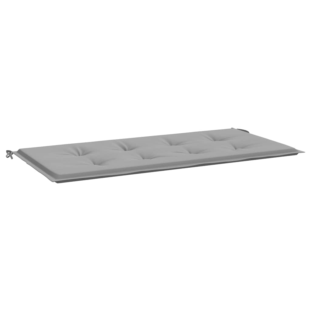 Vidaxl tuinbankkussen 120x50x4 cm oxford stof grijs