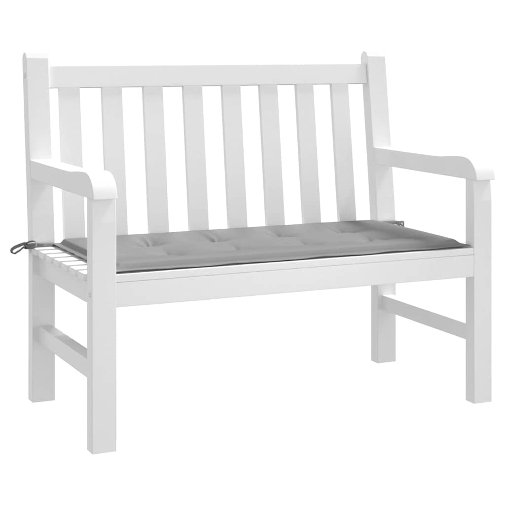 Vidaxl tuinbankkussen 120x50x4 cm oxford stof grijs