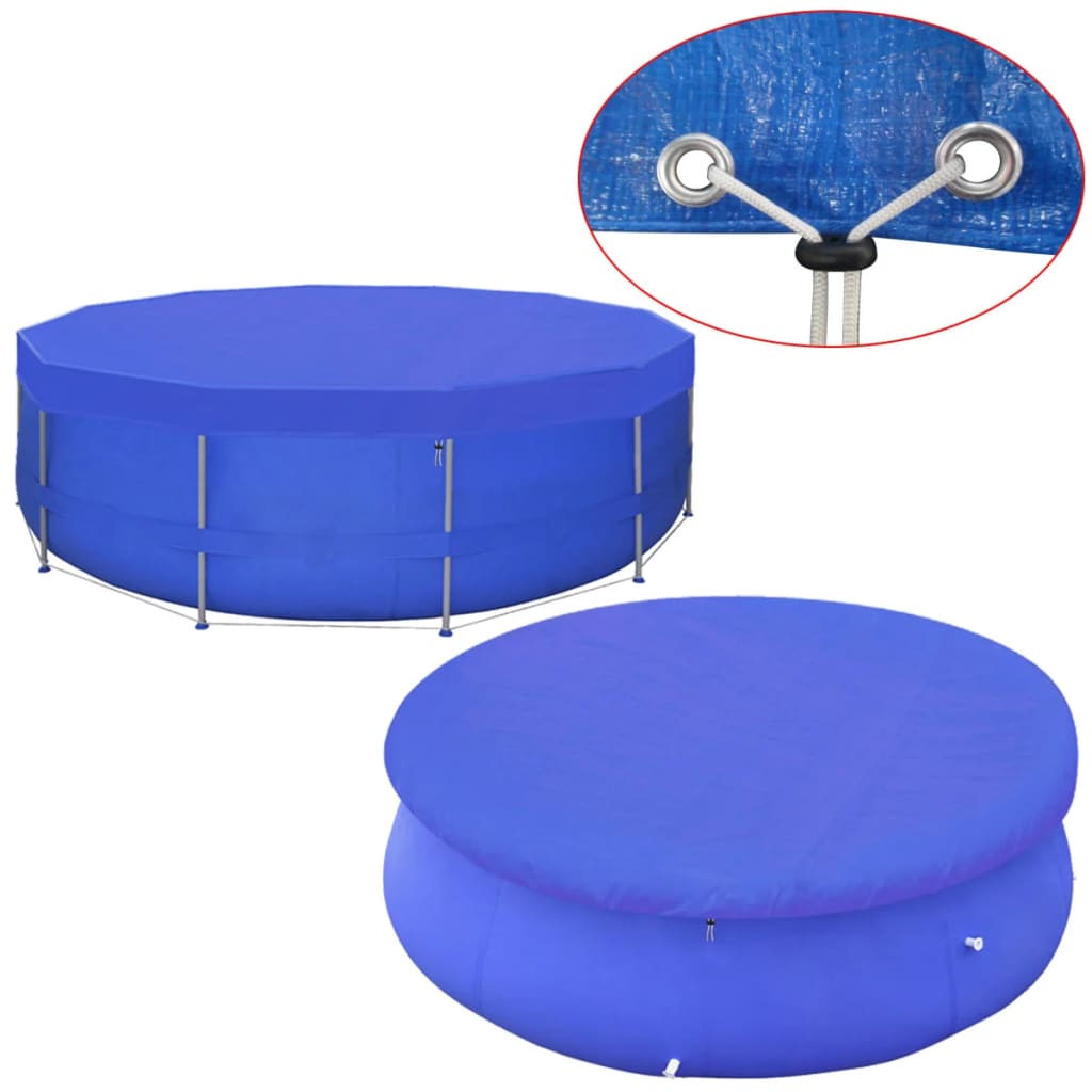 Vidaxl zwembad betaalbaar pe rond 460 cm 90 g m²