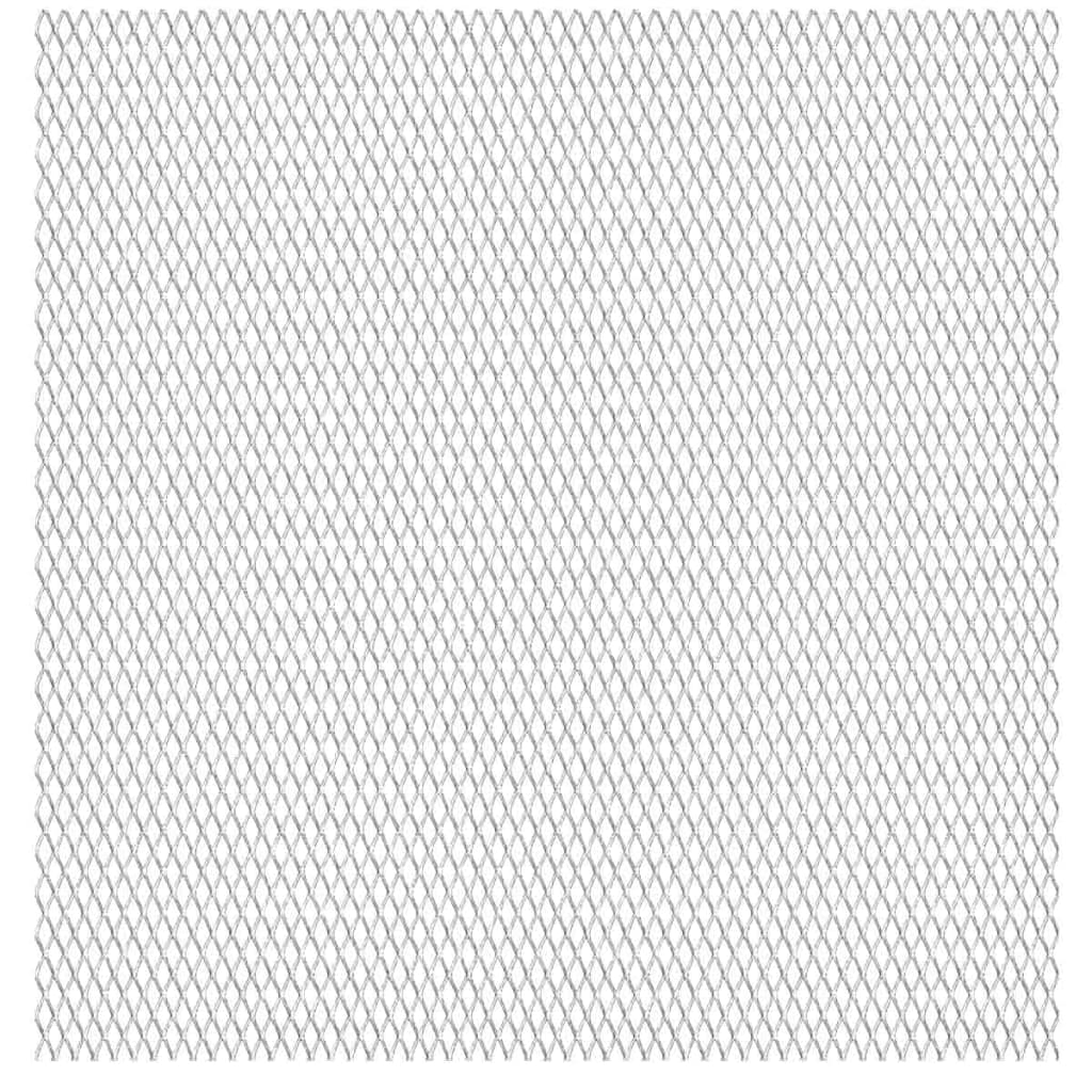 Vidaxl draadhek 100x85 cm 30x17x2,5 mm roestvrij staal
