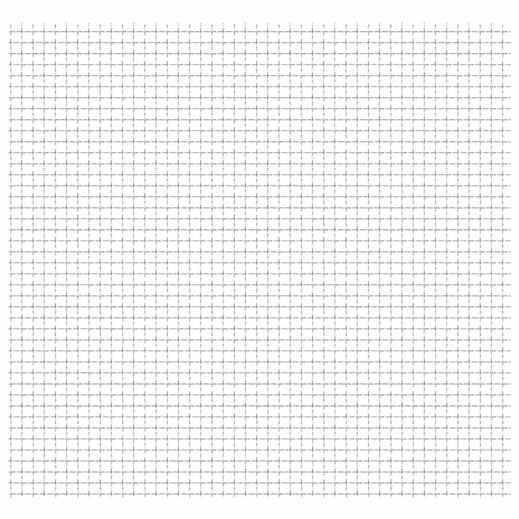 Vidaxl draadhek geweven gaas 50x50 cm 21x21x2,5 mm roestvrij staal