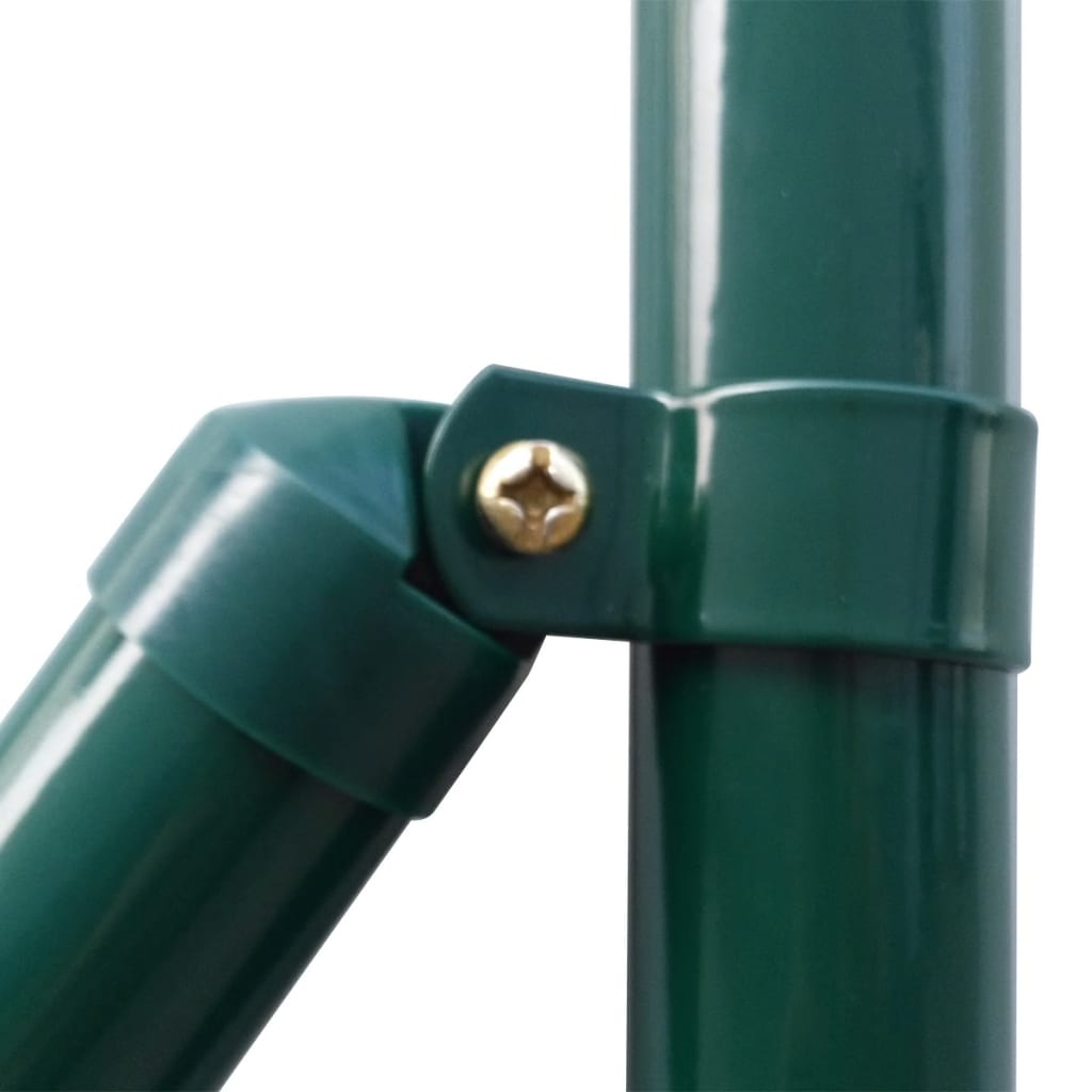 Vidaxl eurohek 10x1,5m staal groen