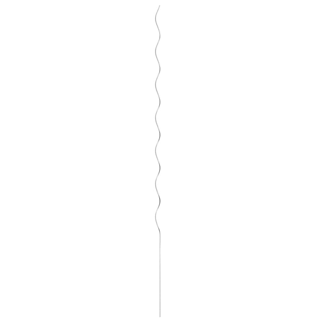 Vidaxl plantenstok spiraal 170 cm gegalvaniseerd staal 50 st