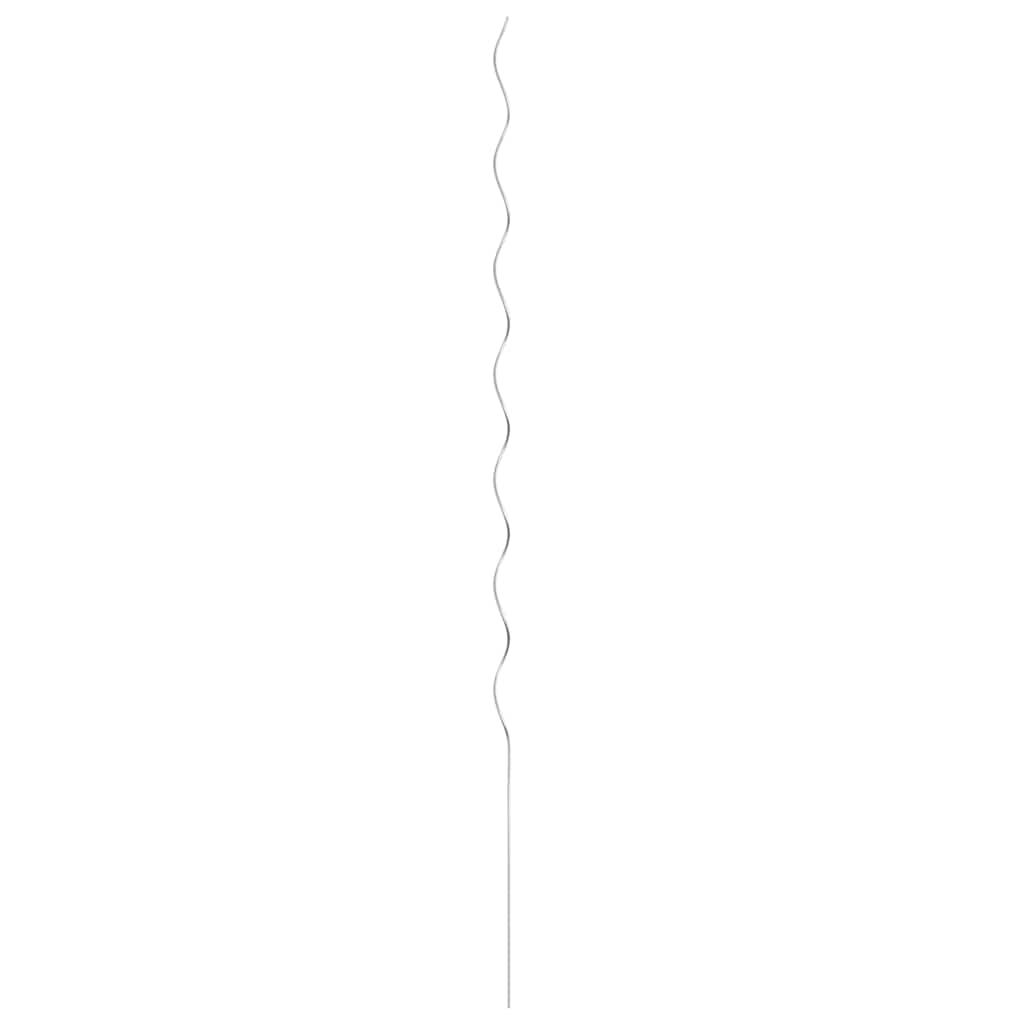 Vidaxl plantenstok spiraal 170 cm gegalvaniseerd staal 20 st