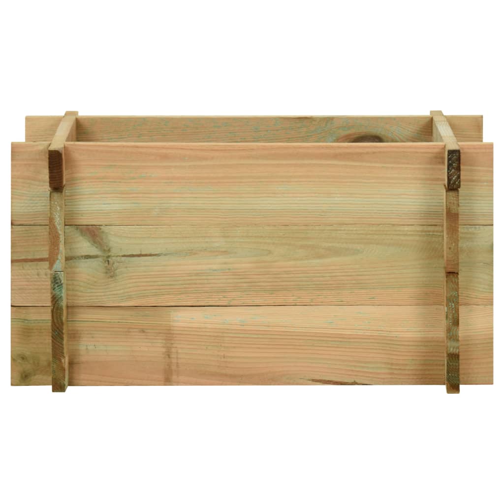 VidaXL Plantenbak 40 cm geïmpregneerd groenenhout