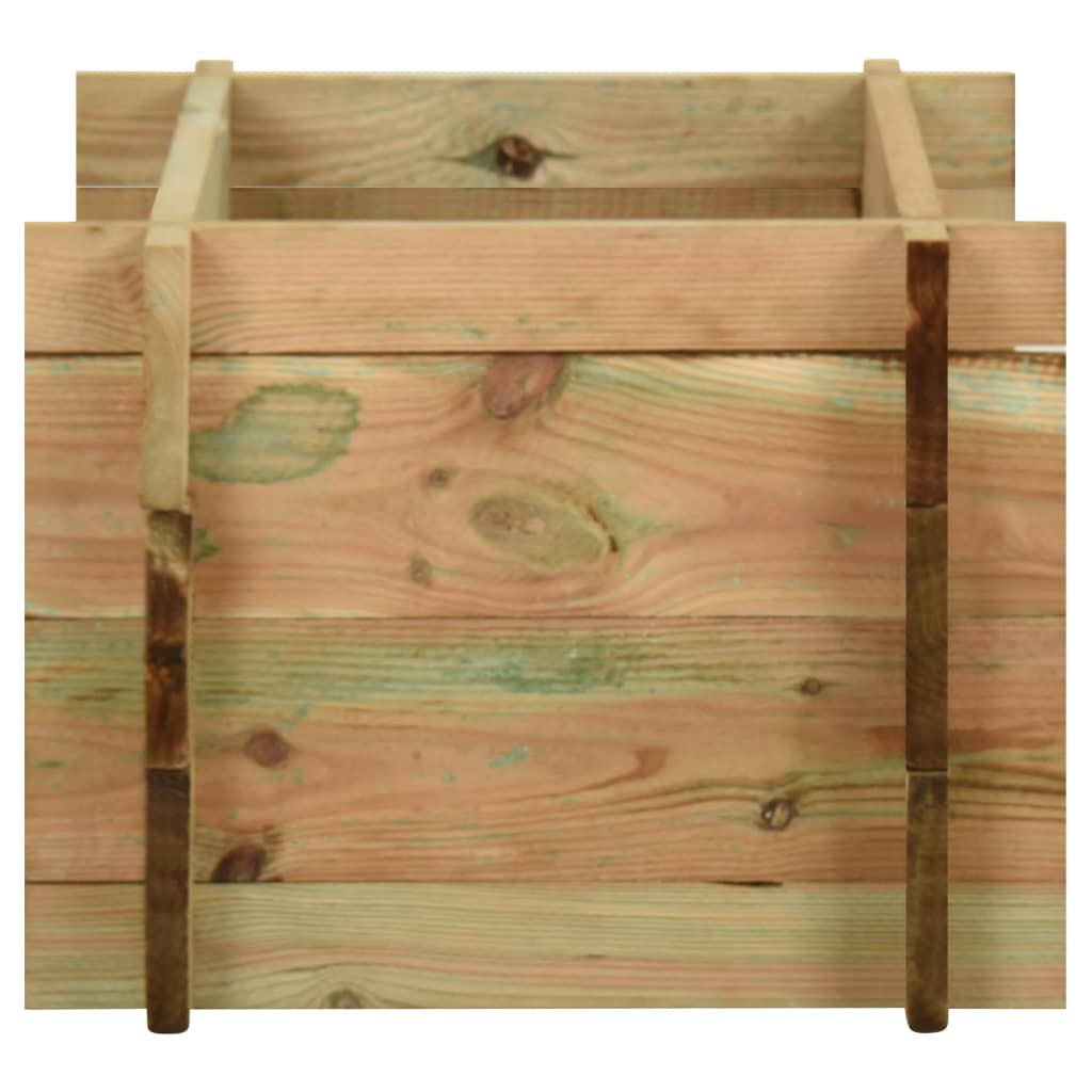 VidaXL Plantenbak 40 cm geïmpregneerd groenenhout
