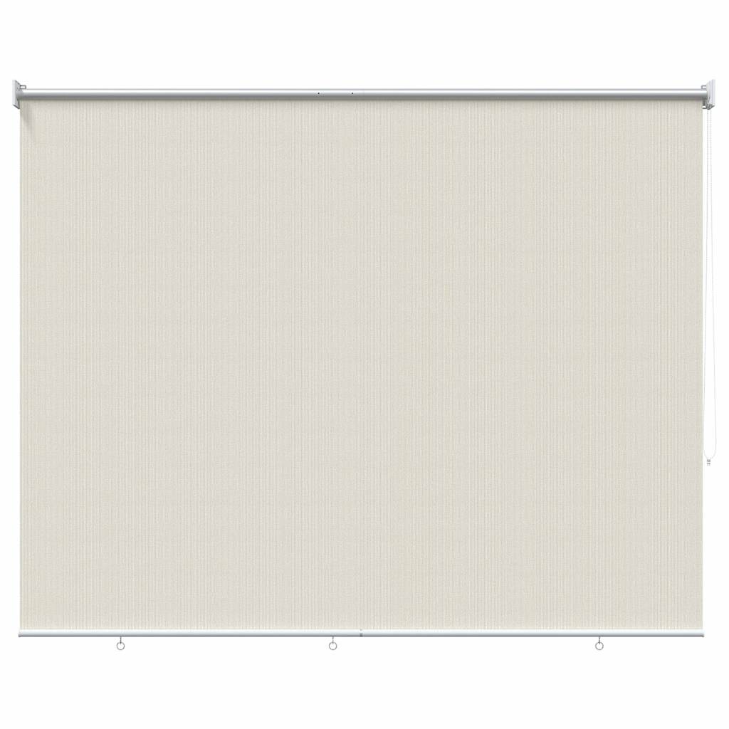 Vidaxl rolgordijn voor buiten 220x140 cm crème