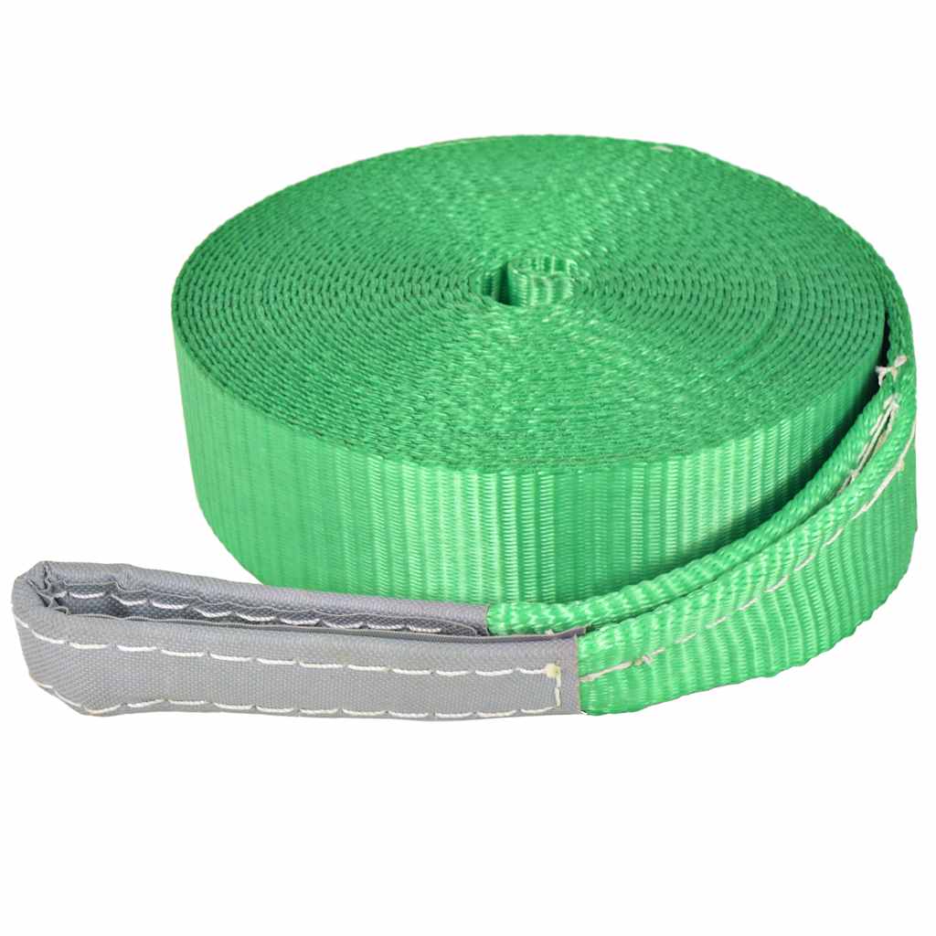 Vidaxl slackline 15 mx 50 mm 150 kg groen