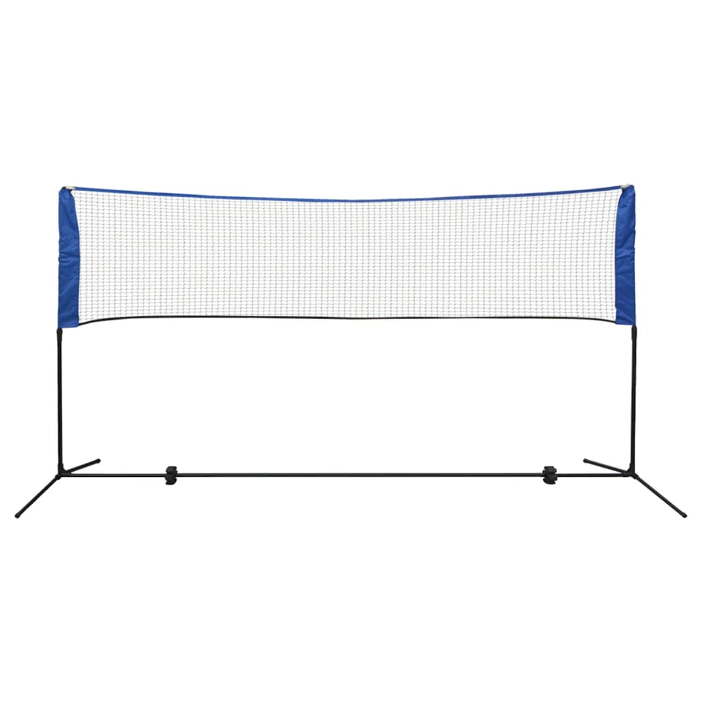 Vidaxl badmintonnet met shuttles 300x155 cm