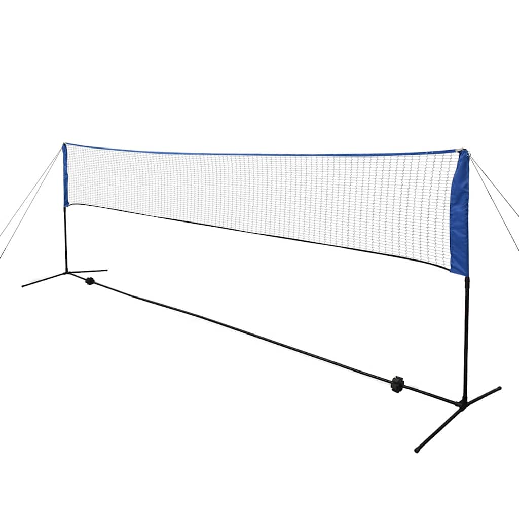 Vidaxl badmintonnet met shuttles 500x155 cm