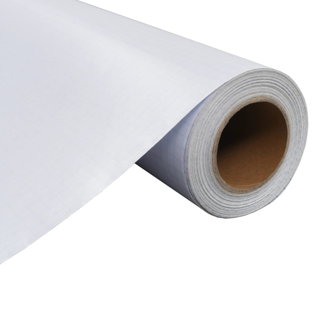 Vidaxl raamfolie mat 0,9x50m pvc grijs