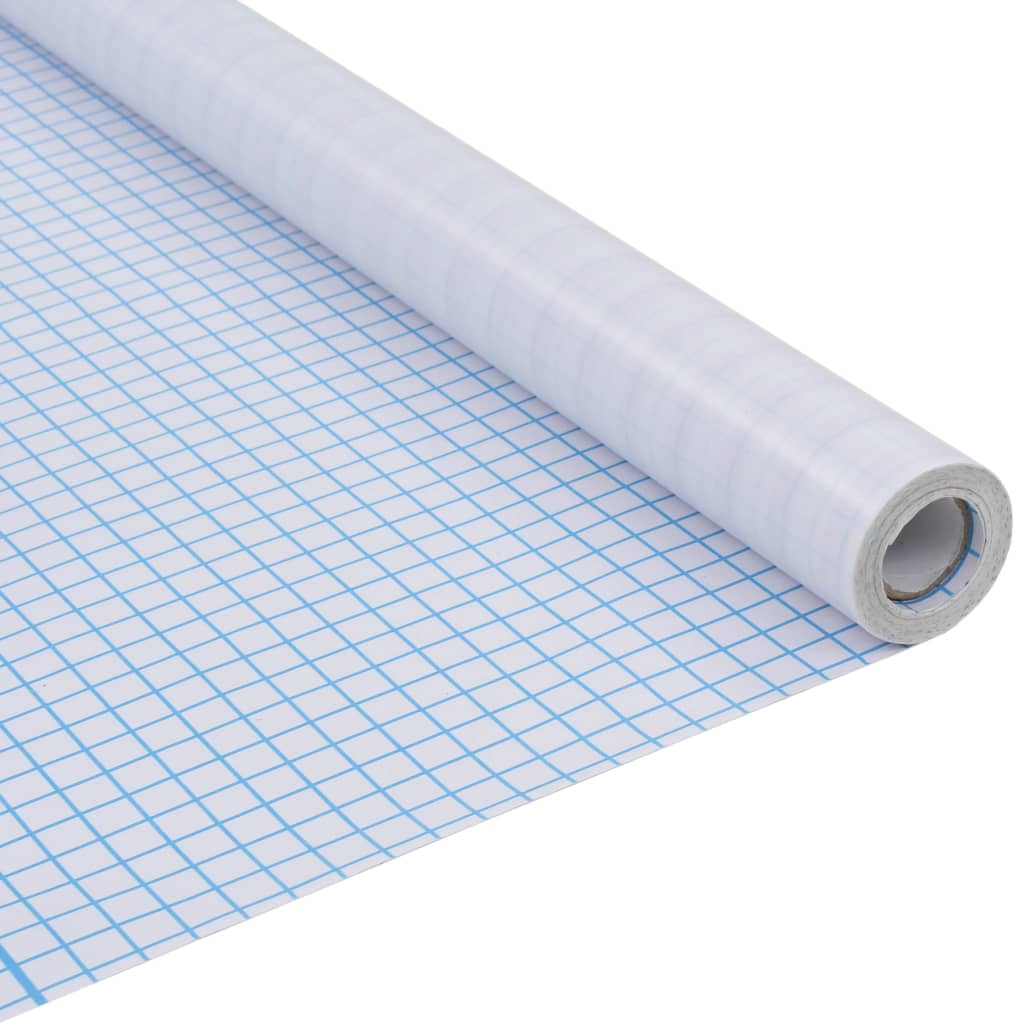 Vidaxl raamfolie strepenpatroon mat 0,9x5m pvc