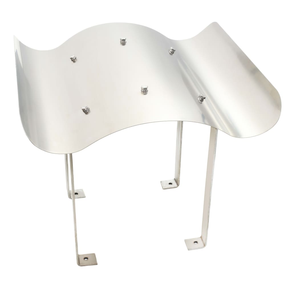 Vidaxl schoorsteenkap roestvrij staal 60 x 60 x 38 cm