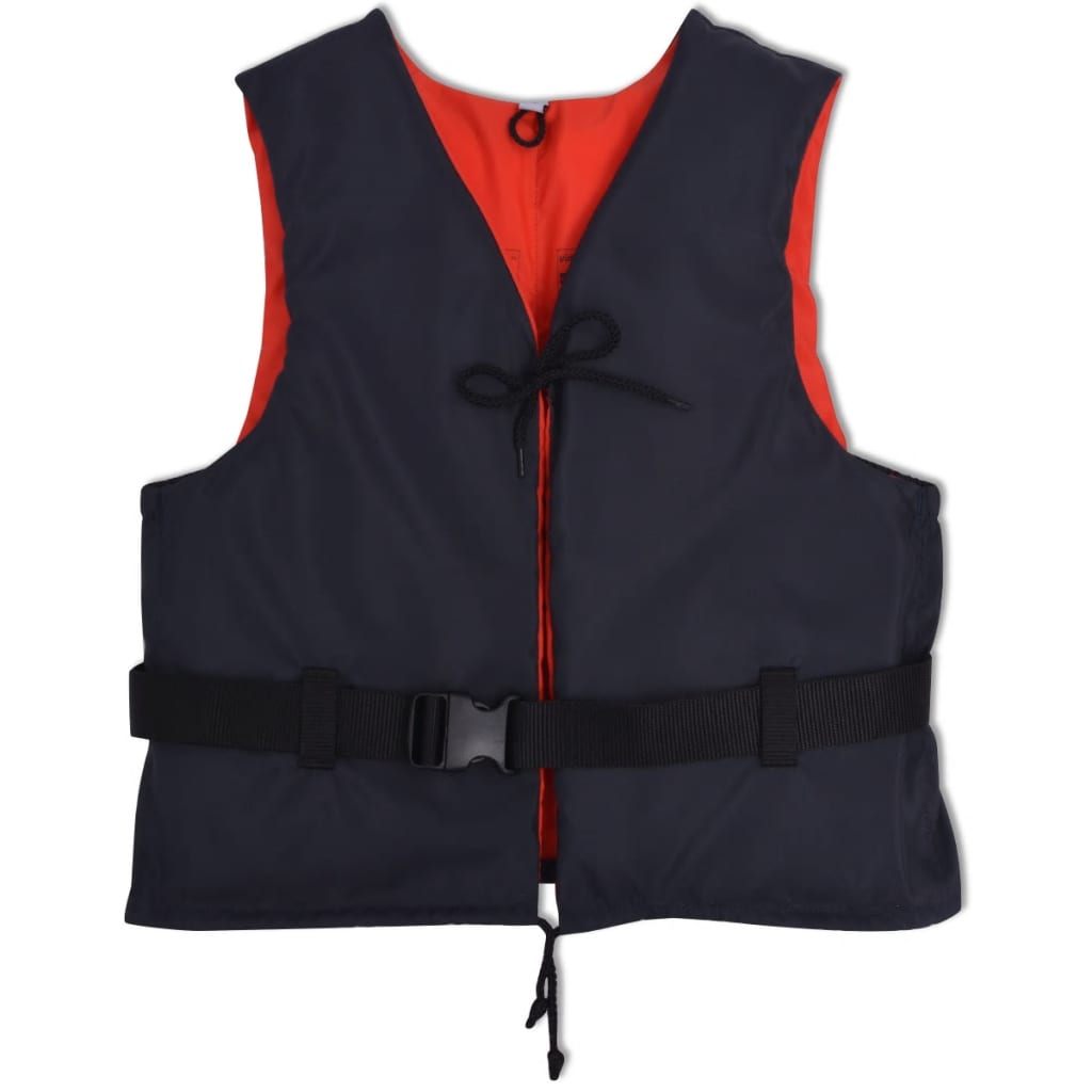 VidaXL Zwemvesten 50 N 50-70 kg marineblauw 4 st