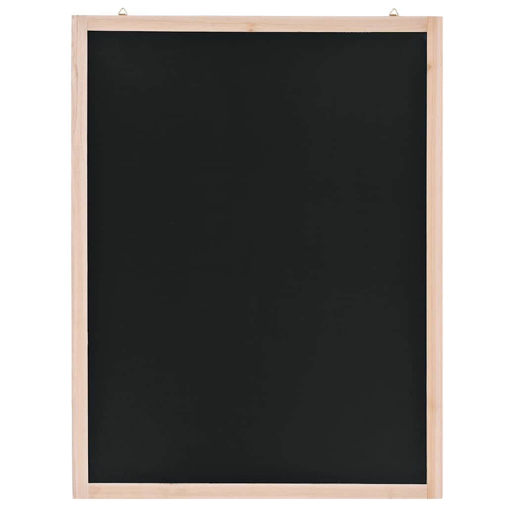 Vidaxl krijtbord voor aan de toverstaf 60x80 cm cederhout