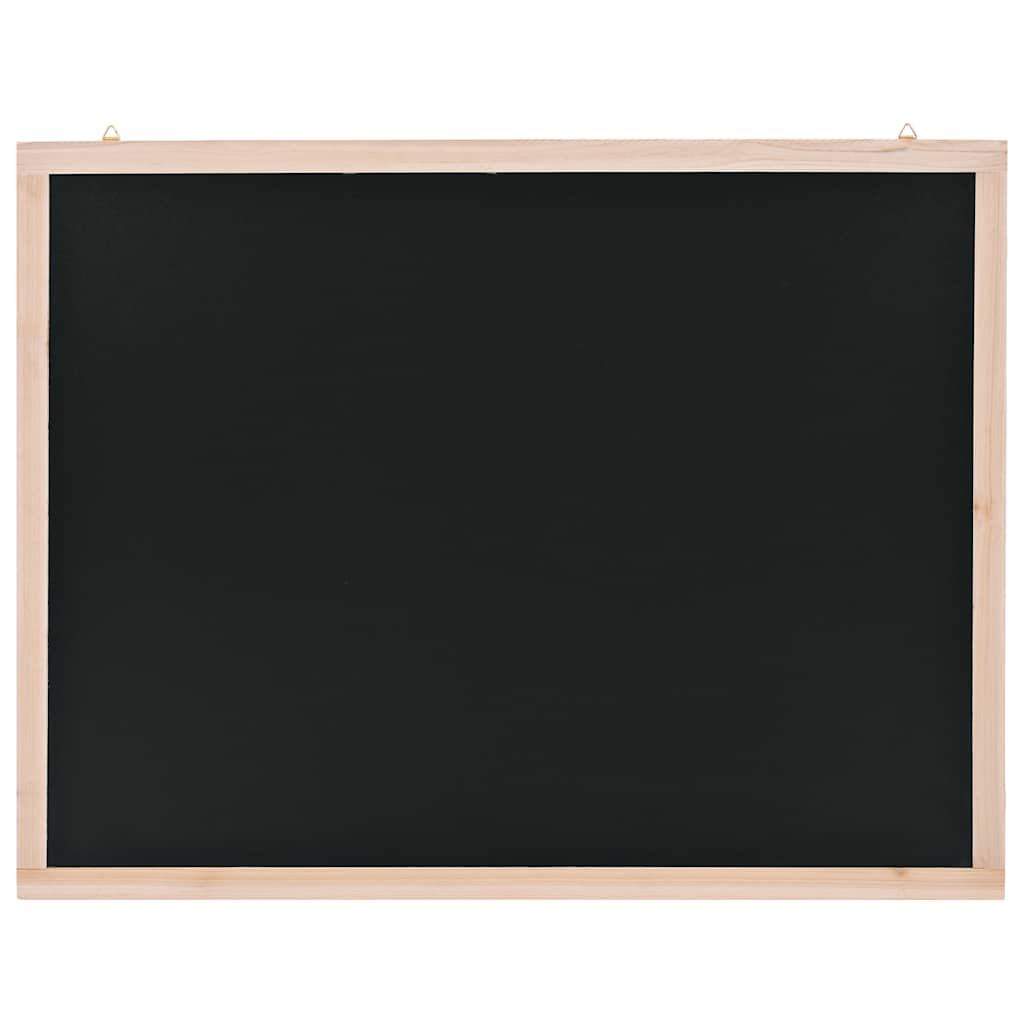 Vidaxl krijtbord voor aan de toverstaf 60x80 cm cederhout