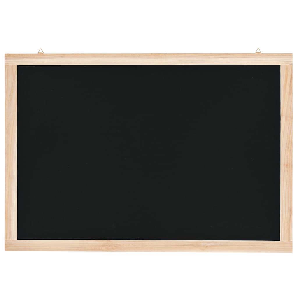 Vidaxl krijtbord voor aan de toverstaf 40x60 cm cederhout