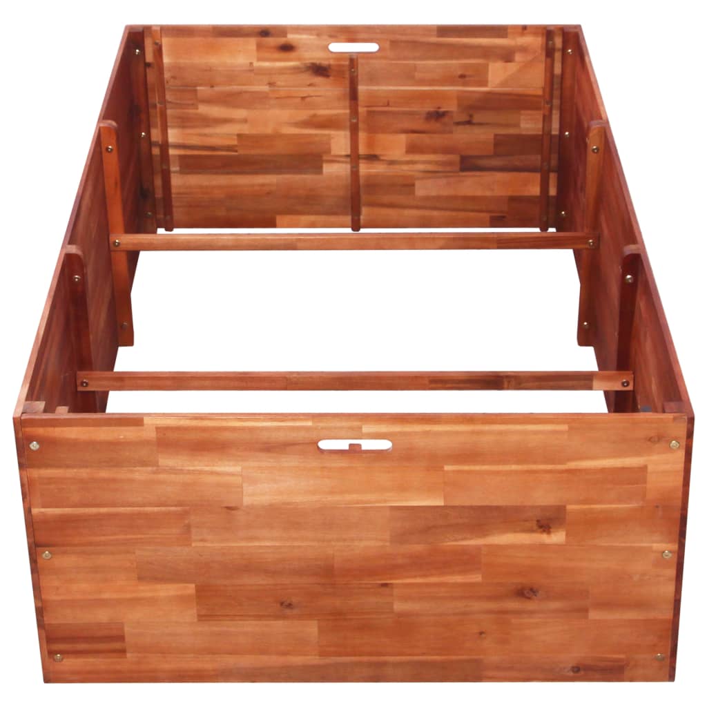 Vidaxl plantenbak 150x100x50 cm acaciahout