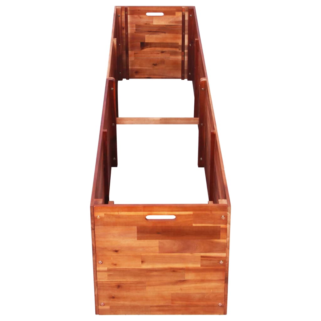 Vidaxl plantenbak 200x50x50 cm acaciahout