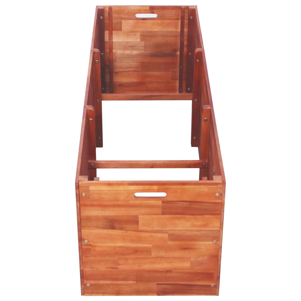 Vidaxl plantenbak 150x50x50 cm acaciahout