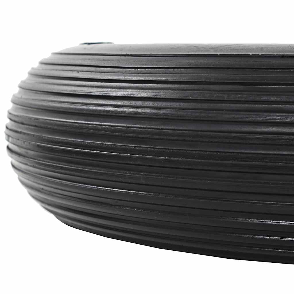 Vidaxl kruiwagenwiel met als 4,00-8 390 mm massief pu