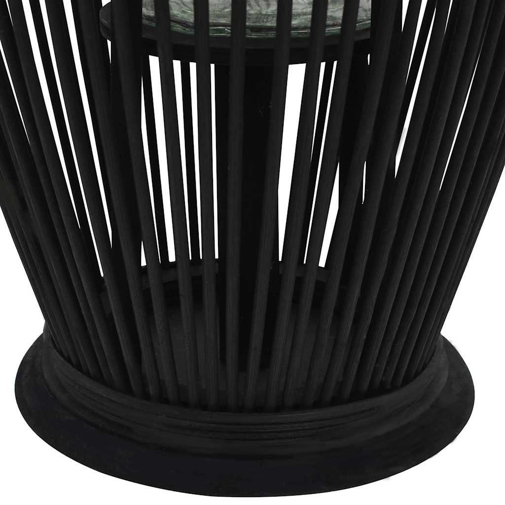 Vidaxl lantaarnhouder hangend 60 cm bamboe zwart