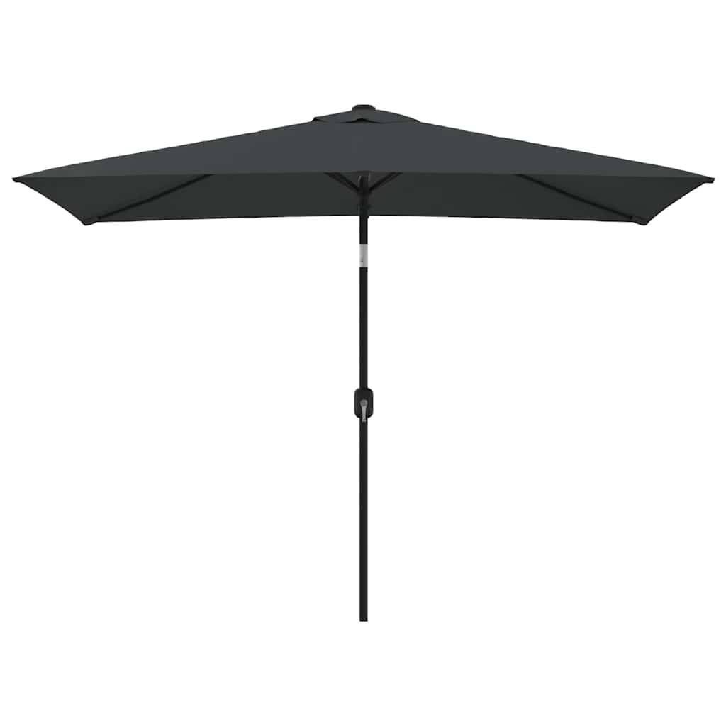 Vidaxl parasol met metalen paal 300x200 cm antraciet