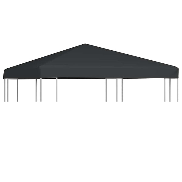 Vidaxl prieeldak 310 g m² 3x3 m grijs