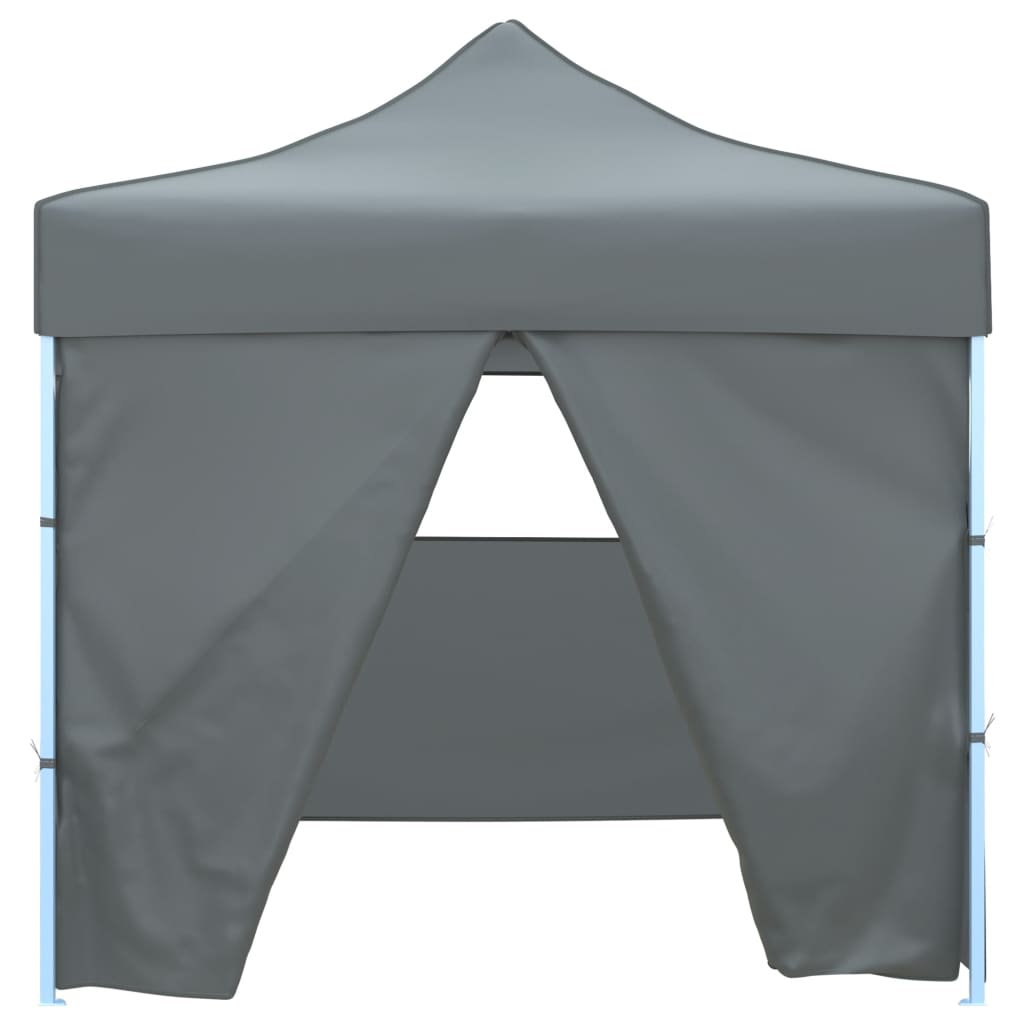 Vidaxl vouwtent pop-up met 4 zijwanden 3x3m antraciet