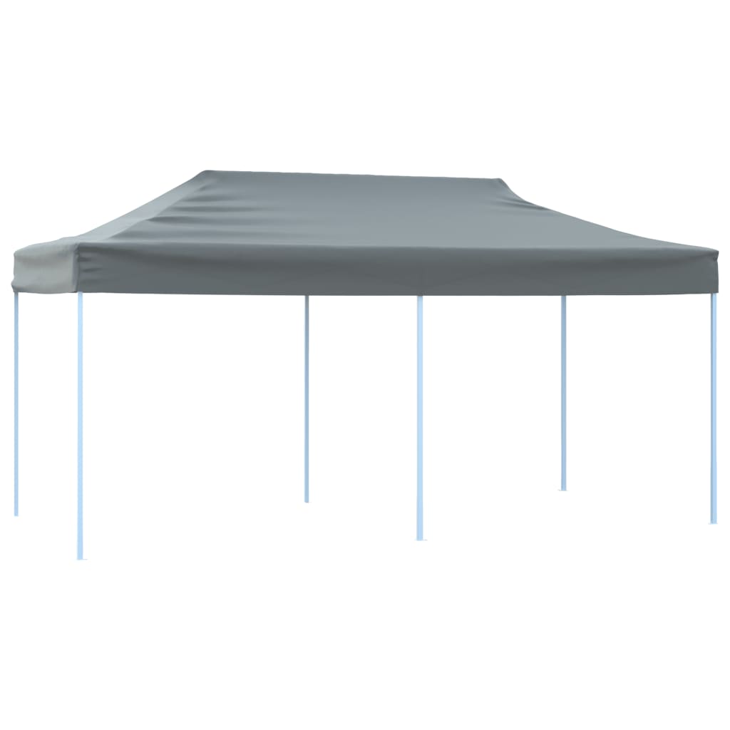 VidaXL Partytent pop-up inklapbaar met zijwanden 3x6m antraciet