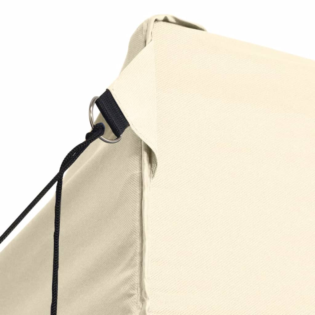 Vidaxl vouwtent met 3 wanden 3x4,5m crème