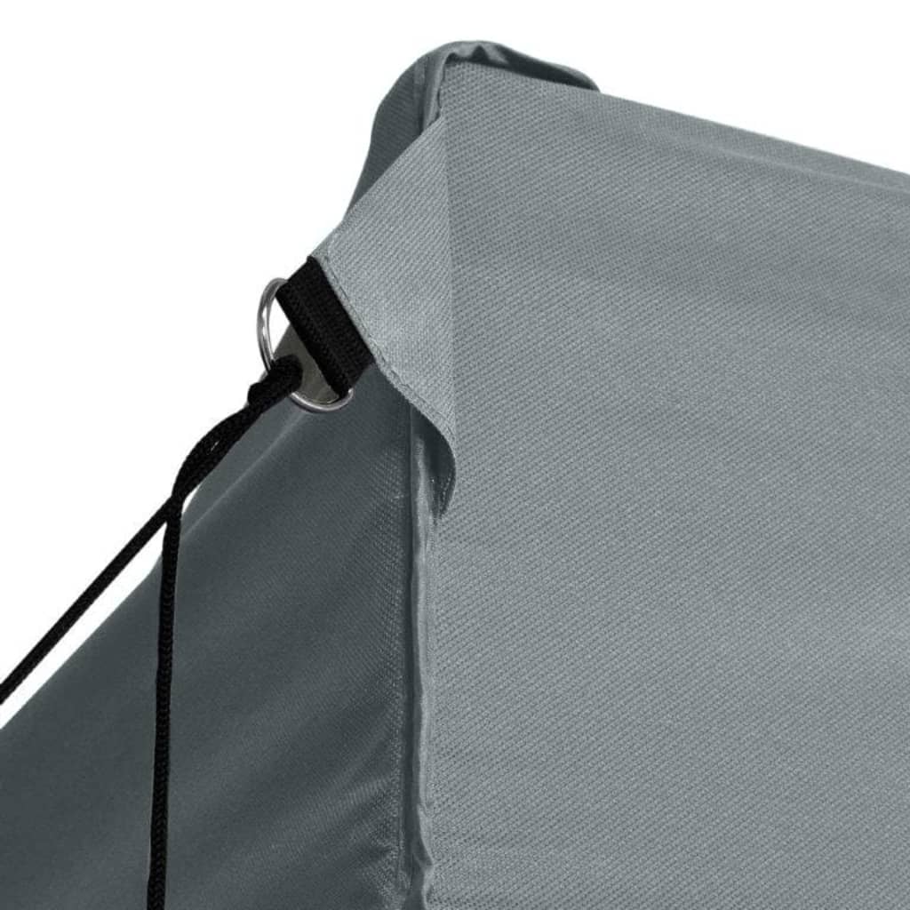 Vidaxl vouwtent met 3 wanden 3x4,5m antraciet