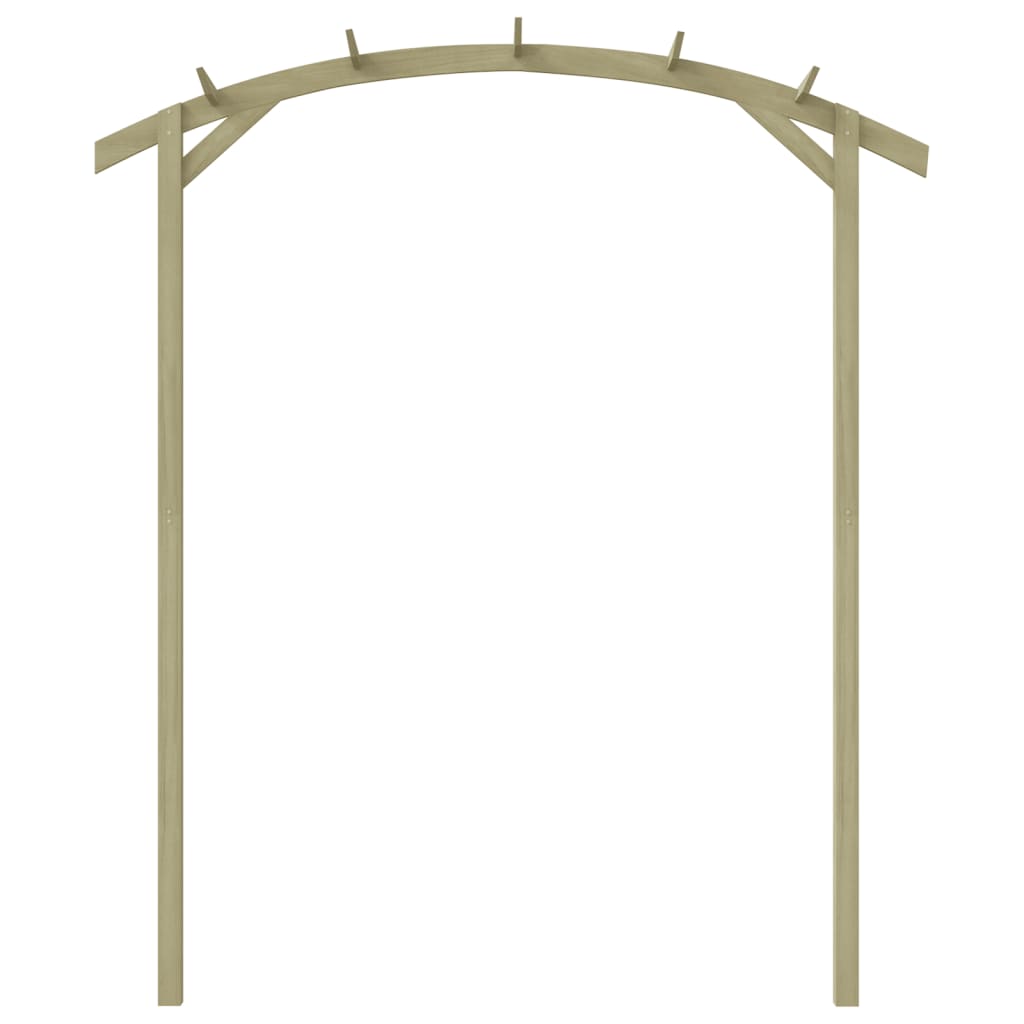 VidaXL Pergola 180x210x40 cm geïmpregneerd groenenhout