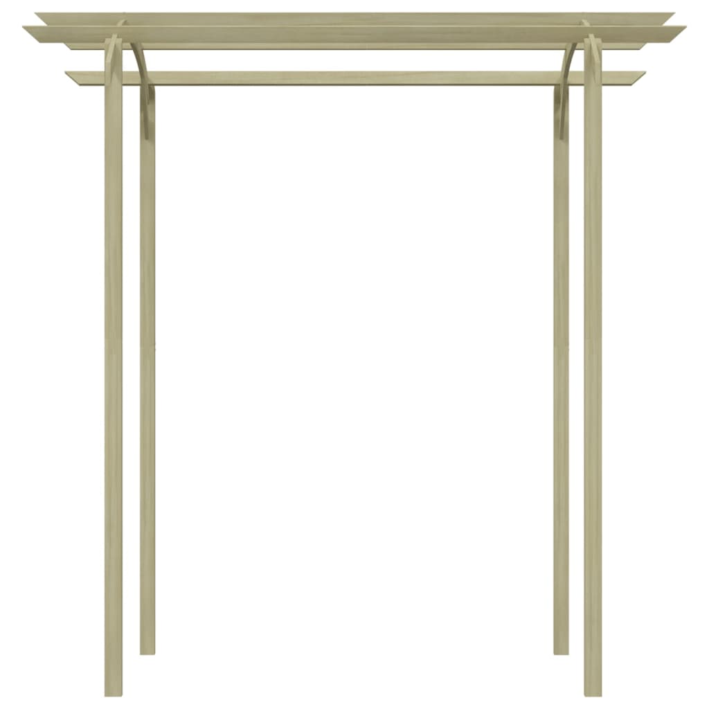 VidaXL Pergola 180x197x210 cm geïmpregneerd groenenhout