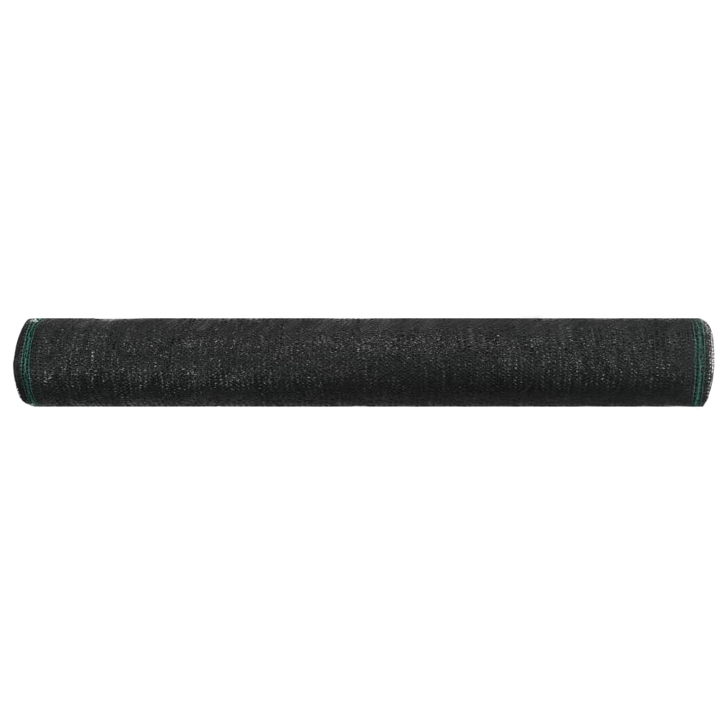 Vidaxl tennisscherm 1,2x100m hdpe zwart