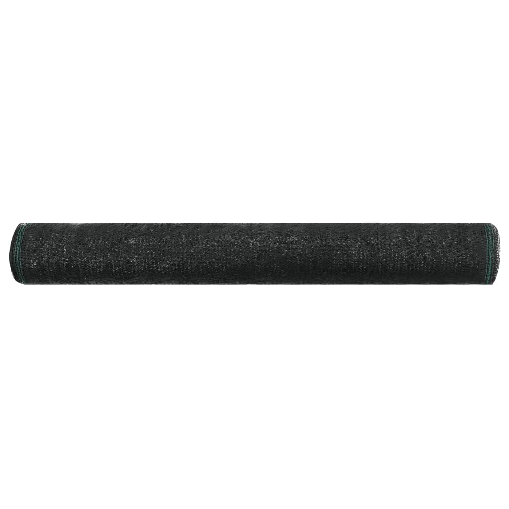 VidaXL Tennisscherm 2x100m HDPE zwart