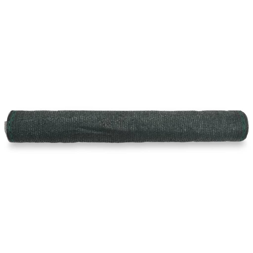 VidaXL Tennisscherm 1,2x25m HDPE groen