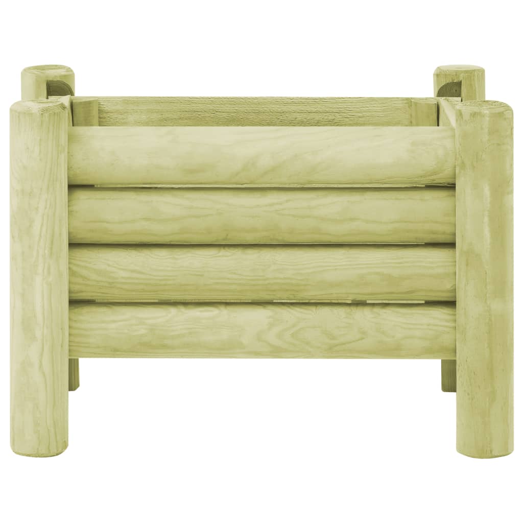 VidaXL Plantenbak geïmpregneerd groenhout 60x40x42 cm