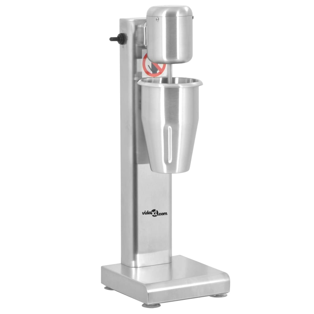 Vidaxl milkshakemixer 1 l roestvrij staal