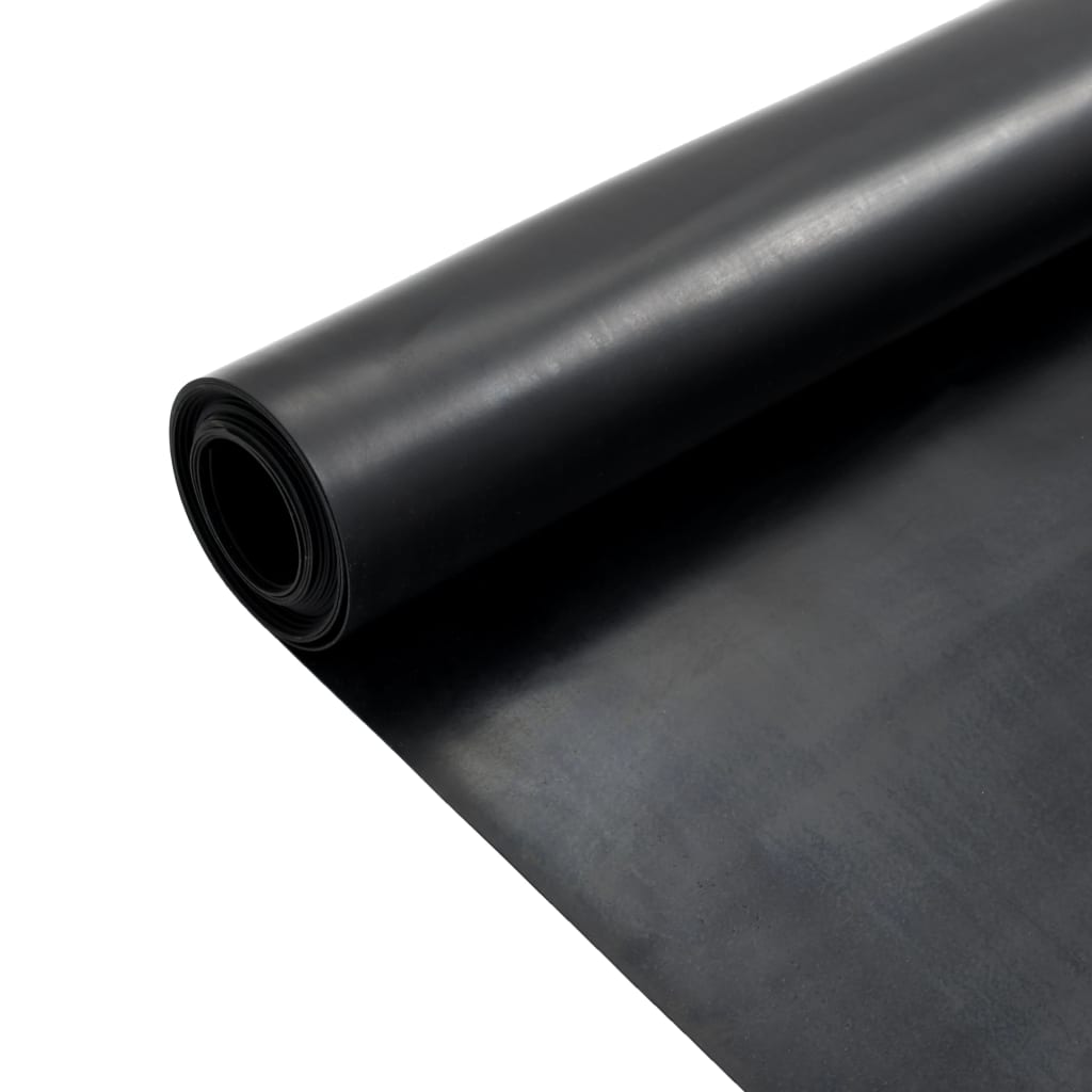 Vidaxl vloermat antislip 1 mm glad 1,2x2 m rubber